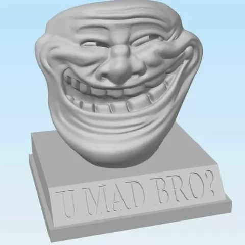 Trollface Bust