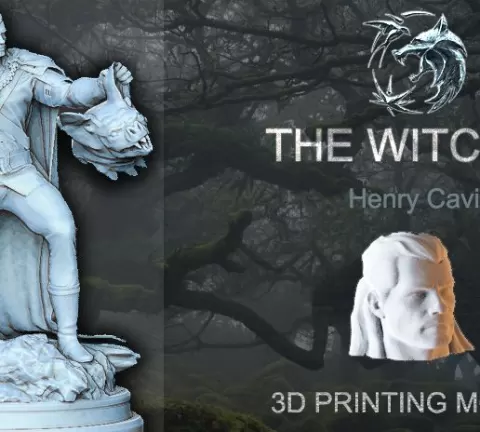 The Witcher 3D print model