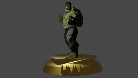 Hulk Statue