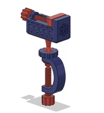 Atomic Vise - 100% Printable Desk Mount Vise