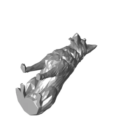 Low Poly German Shepherd