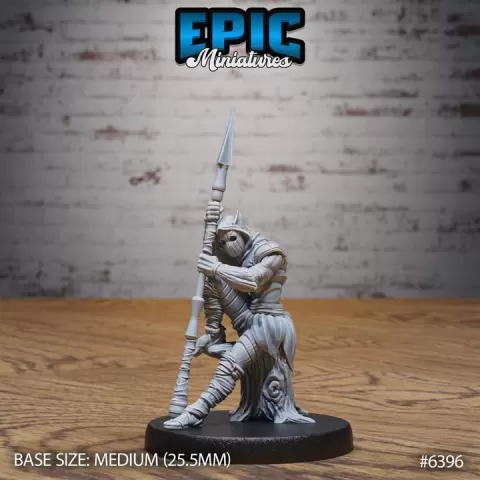 Woodmask Assasin Rest / Forest Raider / Woodland Bandit / Humanoid Robber / Outlaw Warrior / Humanoid Fighter Encounter by Epic-Miniatures