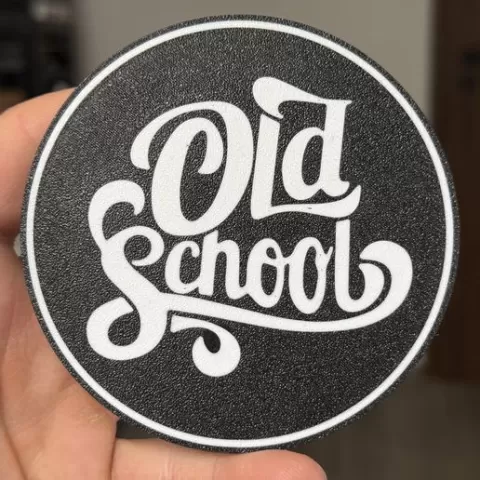 Old school circle coaster