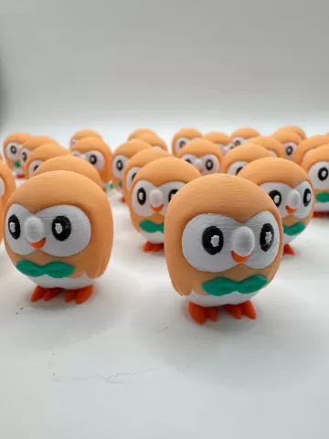 Rowlet (Nosupport, 3mf included)