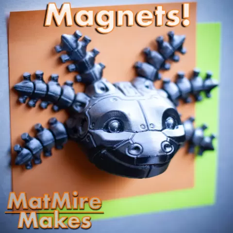 RoboLotl Fridge Magnet - Bonus