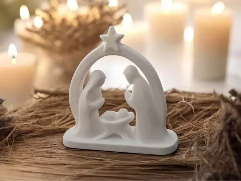 Nativity Scene – Minimalist Christmas Decor