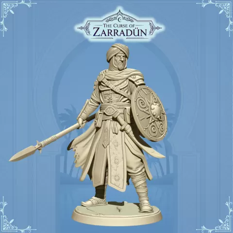 Al Ahrar Soldier - Curse of Zarradun by MiniaturesCraze