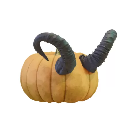 Mr Pumpkin Head Horns 3