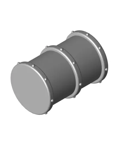 28mm Scale Wargaming Barrel_.stl