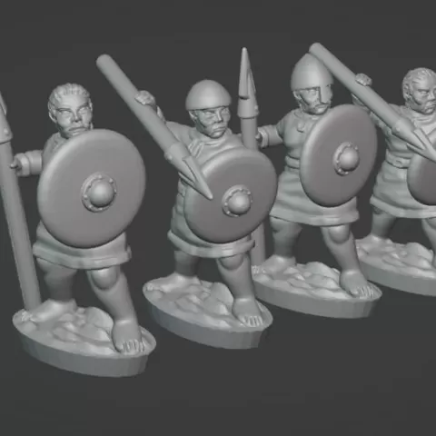 2nd Barons War Welsh Spearmen