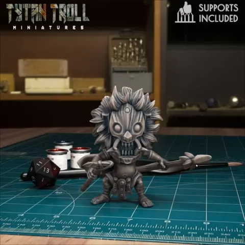 Jungle Goblin 09 [Pre-Supported]