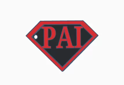 Chaveiro dia dos Pais