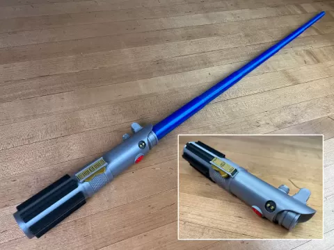Anakin's Collapsing Lightsaber