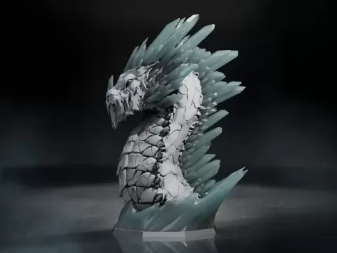 Ice Dragon (Pre-Supported)