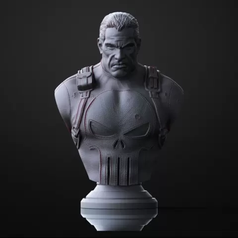 The Punisher Bust (Pre-Supported)