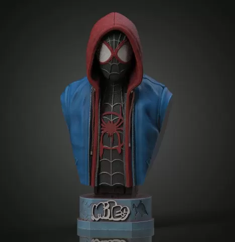 Miles Morales Spiderman (Pre-Supported)