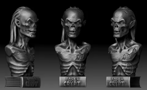 Crypt Keeper Bust (Pre-Supported)
