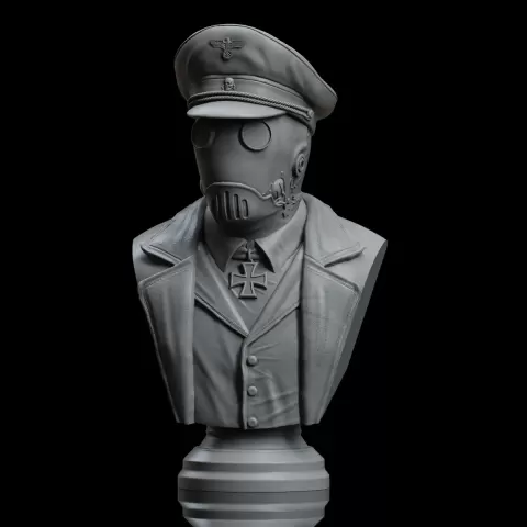 Karl Ruprect Kroenen Bust - Hellboy