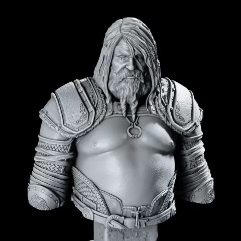 Thor Bust GoW (Pre Supported)