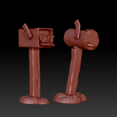 Rural mailboxes by Josh Qualtieri
