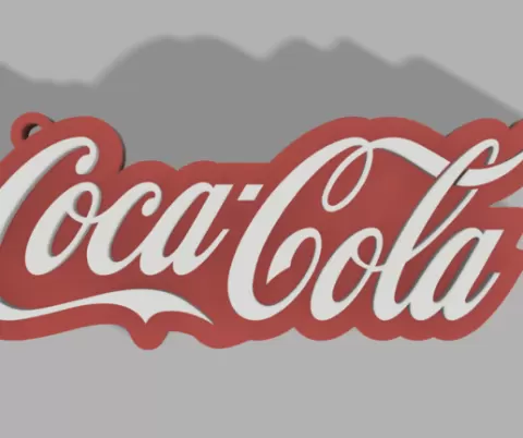 Coca-Cola keychain