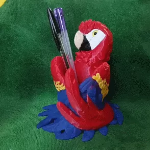 Macaw Pencil Holder - Arara