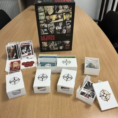 La Sosa Nostra insert and playerboard