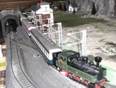 Streckenmast H0 1:87