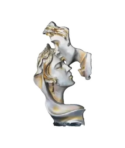 Bronze couple（generated by Revopoint POP 2）