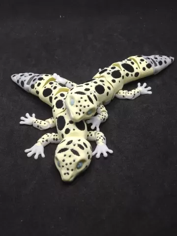 Articulated Leopard Gecko Toy