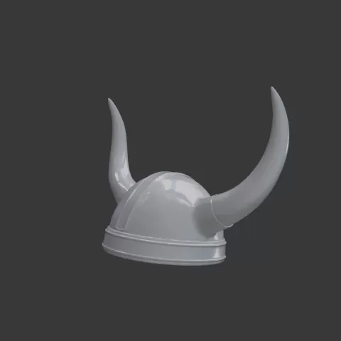 Big Horned Helmet – 3D Printable Viking & Fantasy Warrior Helmet for Cosplay & Display by Siddique