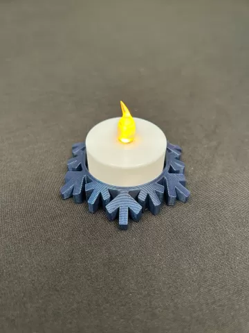 Snowflake Tea Light Holder