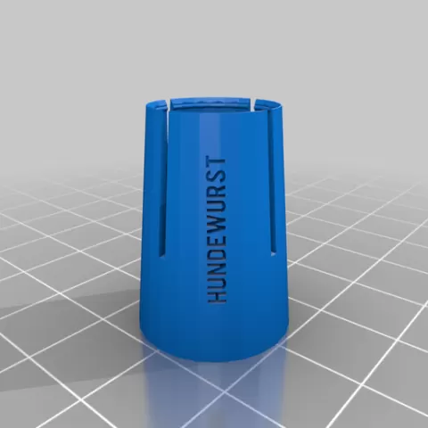 Tubes cap without thread