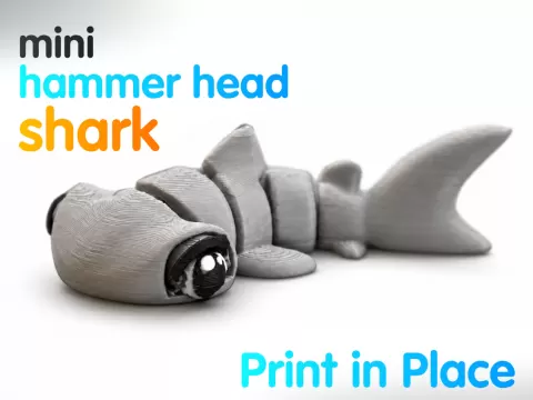 Articulated Mini Hammer Head Shark