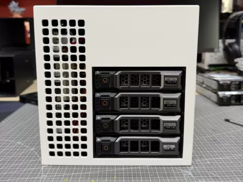 dell 4盘位 nas 机箱 itx caps