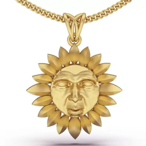 sun pendant