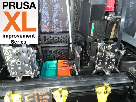 Prusa XL series: Debris bucket (Update: Compatible with new Dock Variation B)