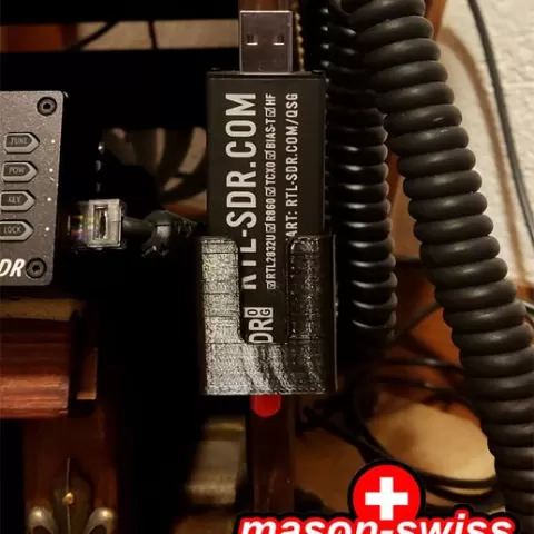 RTL SDR USB holder, bracket