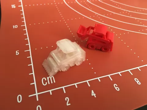 Little Bobcat - (printed in one piece without supports)