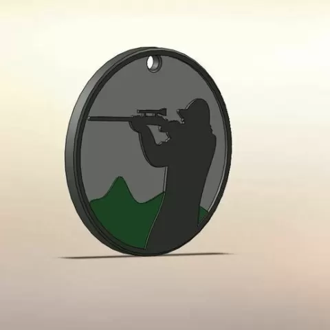Hunter keychain