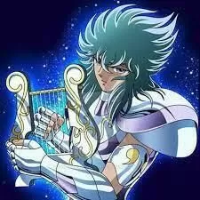 Orpheus of lyra and Euridice saint seiya vintage