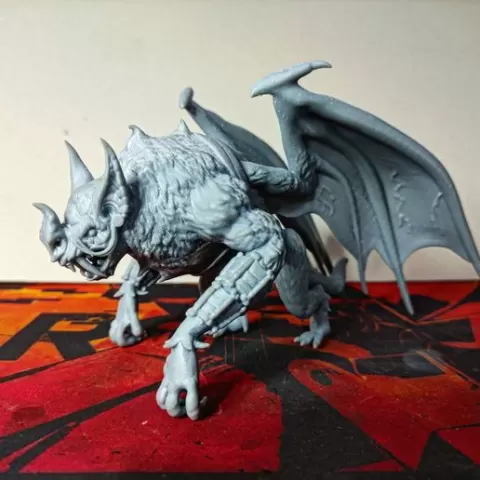 hir'eek the bat from hearthstone fanart