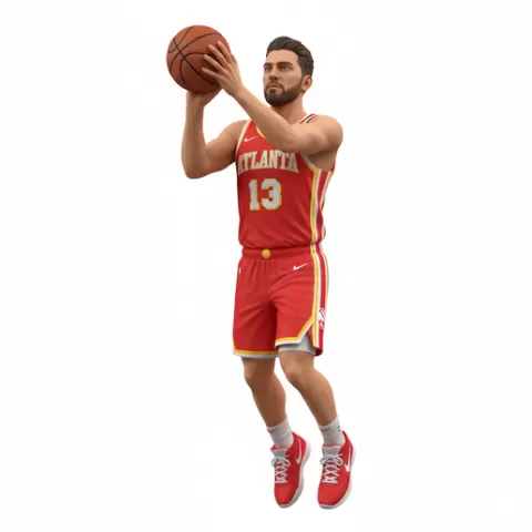 Bogdan Bogdanovic basketball player, basketball, player, athlete, sport, nba, dunk, hoop, ball, court, dribble, shot, scoring, action, dynamic, figurine, model, stl, printable, collectible, statue