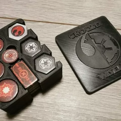 Star Wars Rebellion compact token holder