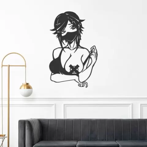 Alisa Sexy Girl DXF FOR LASER CUT, AND 3D PRINT STL FILES