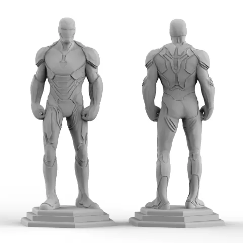 Ironman 3D Print (Support Free)