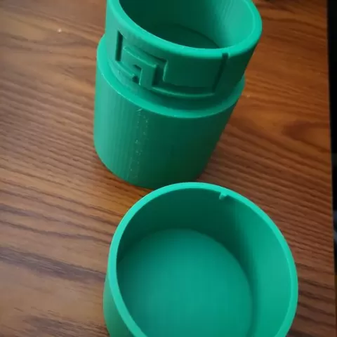 Customizable Puzzle Stash Box