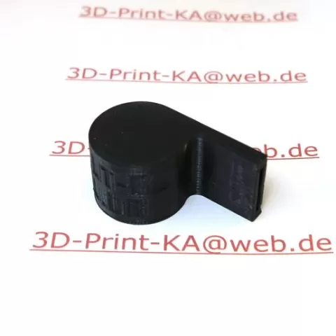 Whistle with hollow BALL inside. Just free the ball and it works. Whistle, Whistle. Up to 110dB