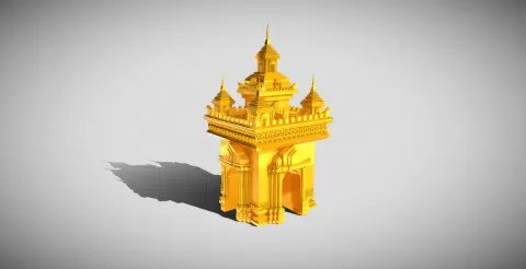 Patuxay Laos - v2.stl