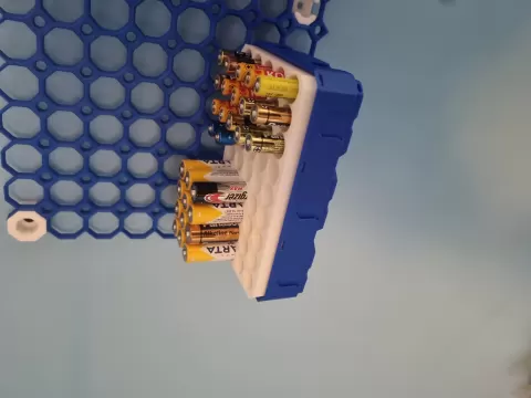 3x2x0.75 - Multibin Insert for AA and AAA batteries